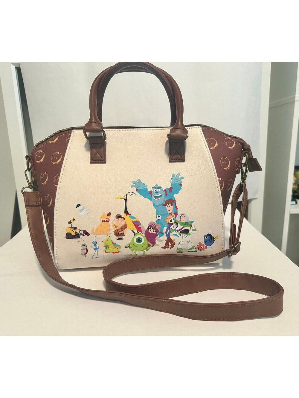 Loungefly Disney Pixar Characters Satchel Bag